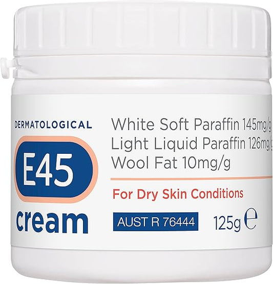 E45 Dermatological Cream 125G